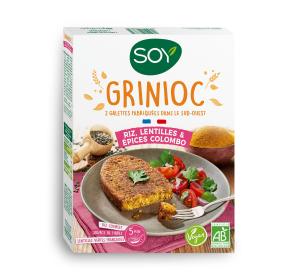 GRINIOC RIZ LENTILLES ET COLOMBO