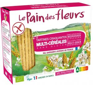 PAIN DES FLEURS MULTI CEREALES 150G