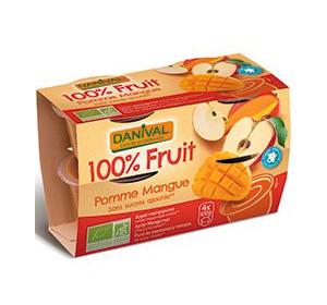 COMPOTE POMME MANGUE X4