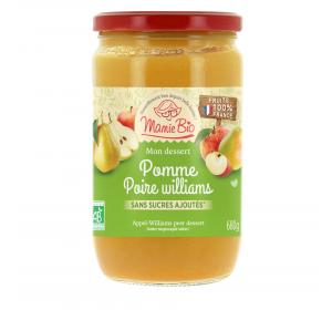 PUREE POMME POIRE 680G