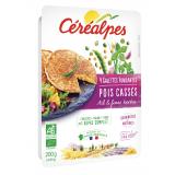 GALETTE POIS CASSES AIL ET FINES HERBES