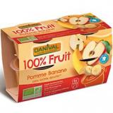 COMPOTE POMME BANANE X4